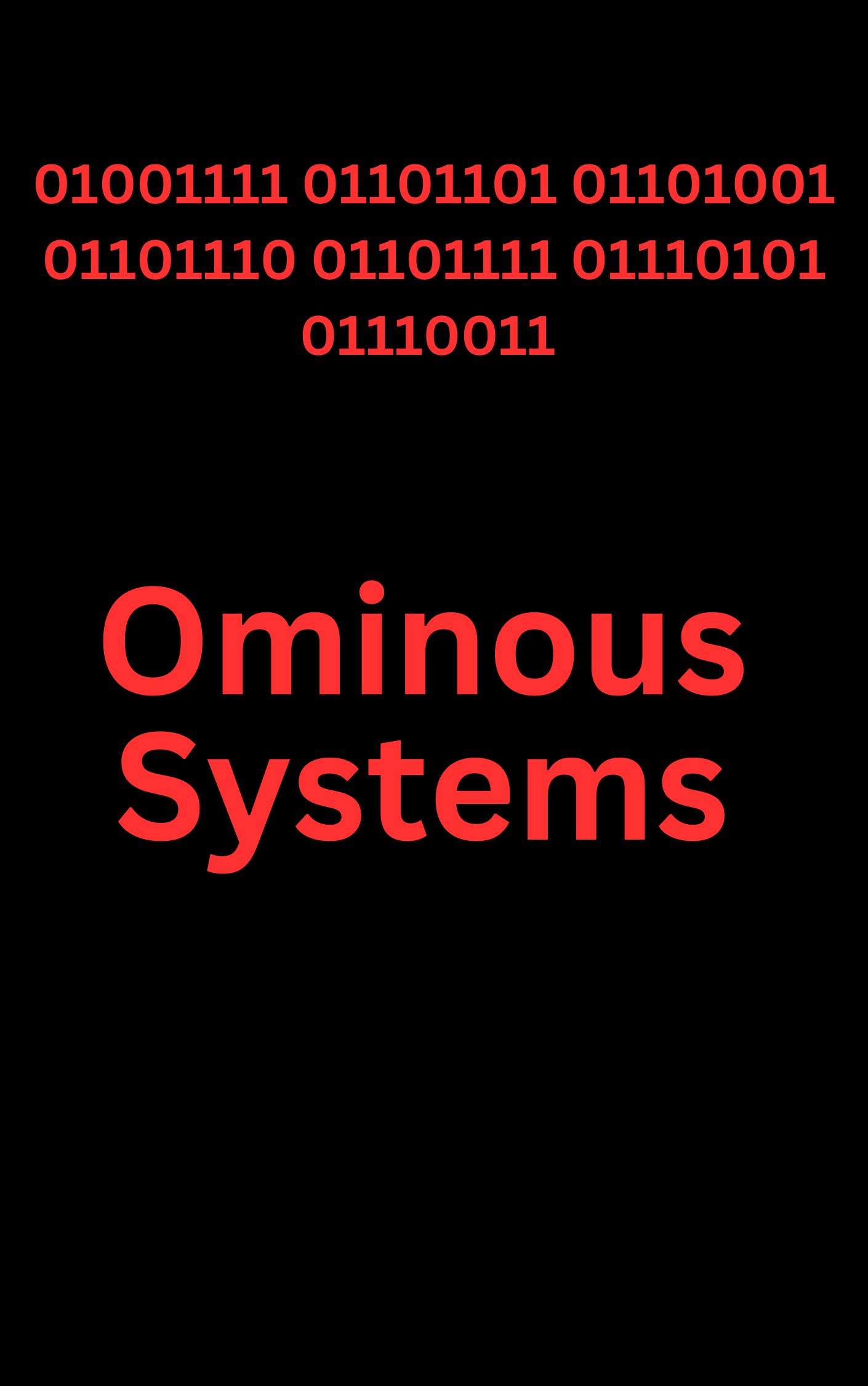 Poster for Ominous Systems