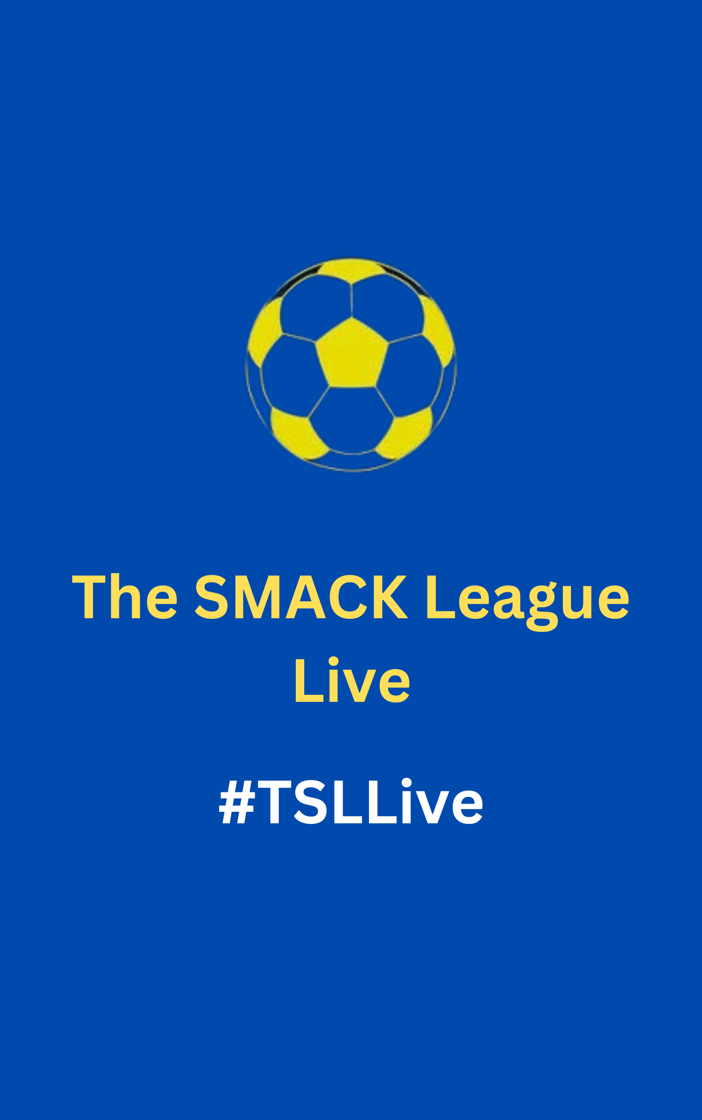 Poster for SMACK League Live