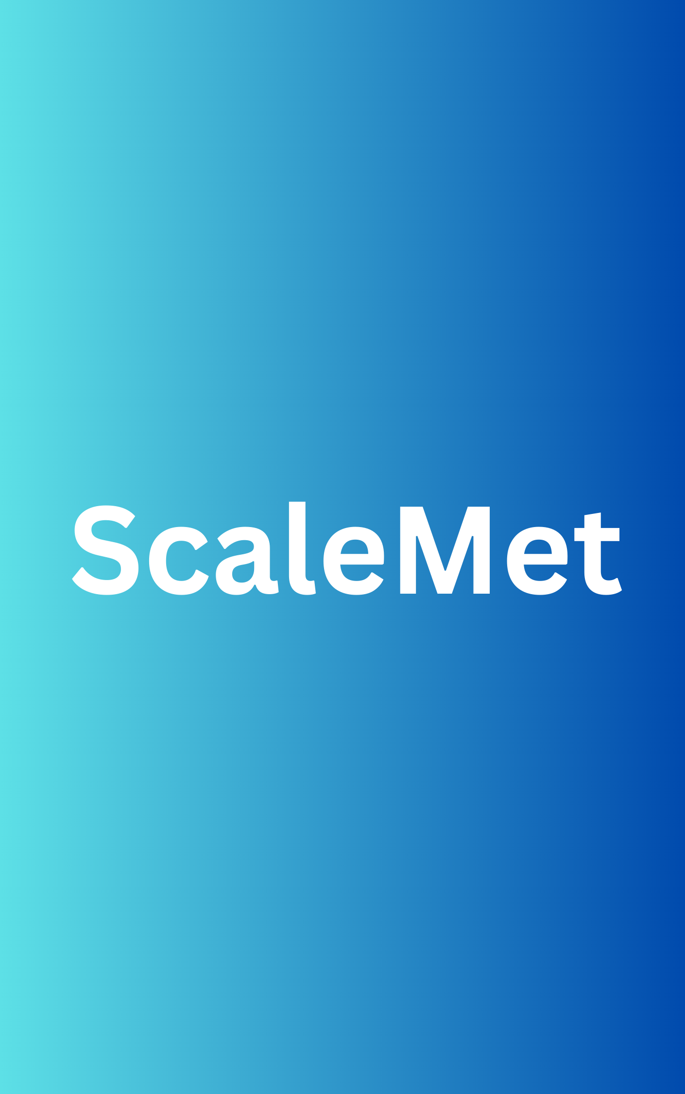 Poster for ScaleMet